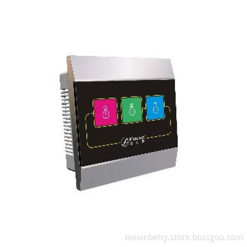 Electronic intelligent wireless switch for hotel use
